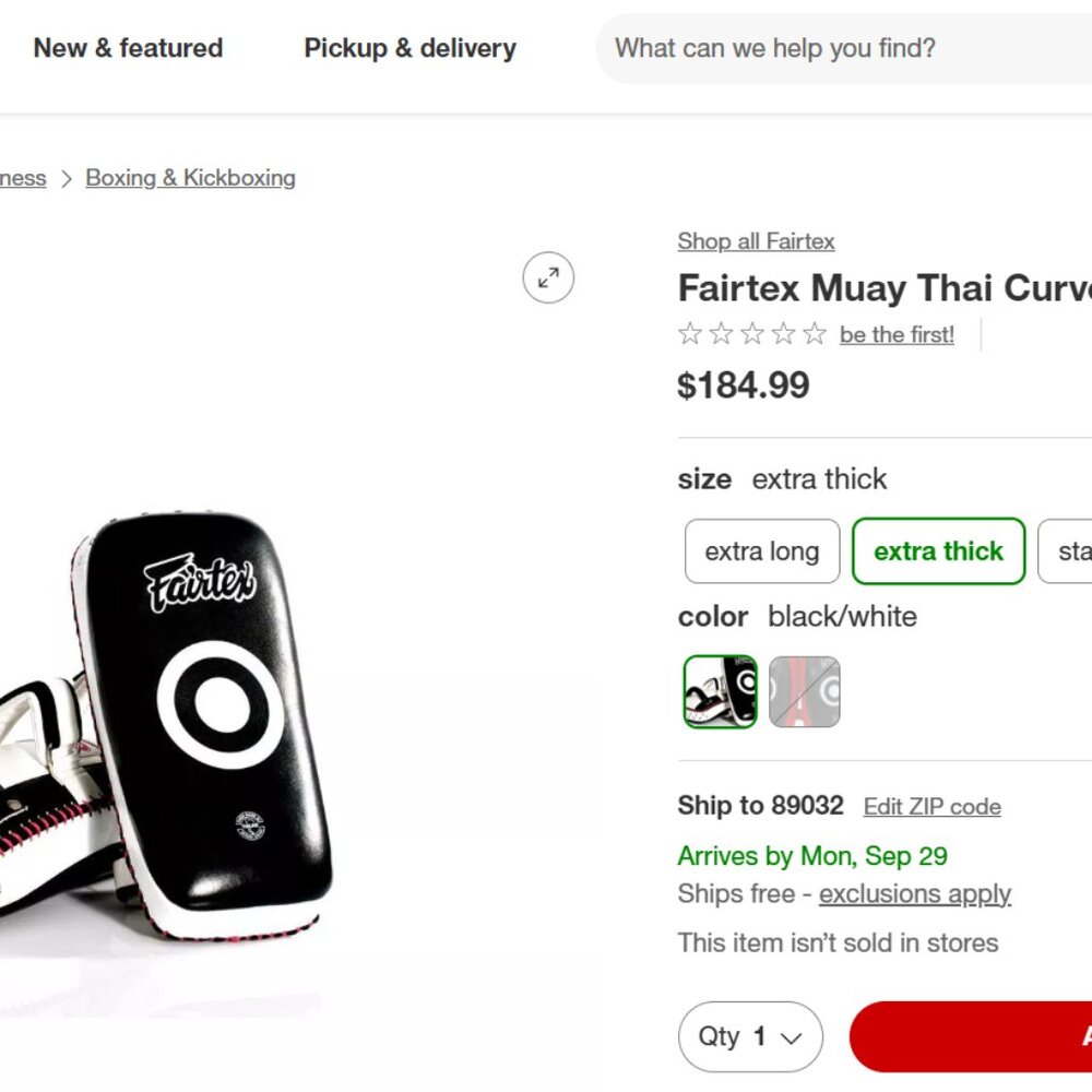 Fairtex Muay Tai Pads